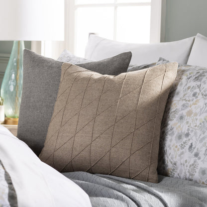 Brenley Pillow - 31434 by Surya. Made from 45% polyester, 45% wool, 10% nylon in a cottage & farmhouse style.