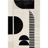 Black, Cream, Light Beige / 2' x 3'