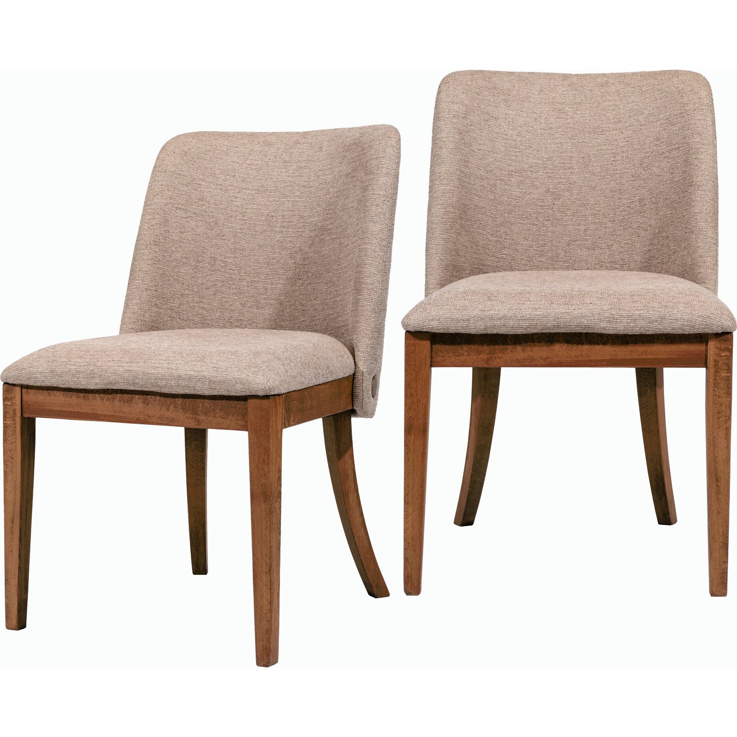 001 SI-2169233 | Primary Silo | Brooke Dining Chair - 539440 (Set of 2) by Surya in medium brown, wheat and wood finish. Made from polyester, beechwood, polyurethane foam in a modern style.