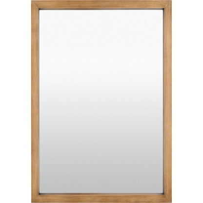 Brooklynn Accent Mirror by Livabliss in antiqued. Made from manufactured wood in a transitional style.