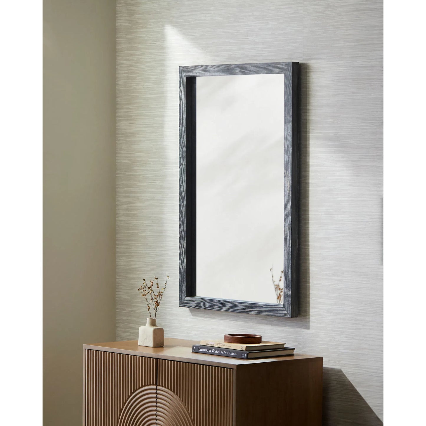 004 SI-2350336,SI-2350337 | Lifestyle | Brooklynn Accent Mirror by Livabliss in antiqued. Made from manufactured wood in a transitional style.
