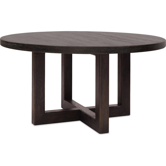 Driftwood 60" Round Dining Table by Hooker Furniture. Made from unique in a transitional style.