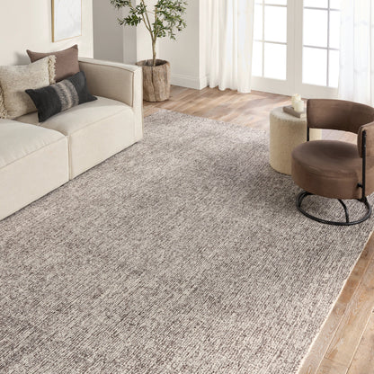 Britta BRT11 Rug by Jaipur Living in gray, cream. Made from 100% wool in a unique style.
