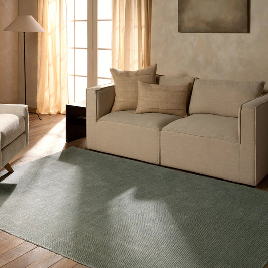 Brevin BRV10 Indoor/Outdoor Rug by Jaipur Living in green. Made from 100% pet yarn in a unique style.