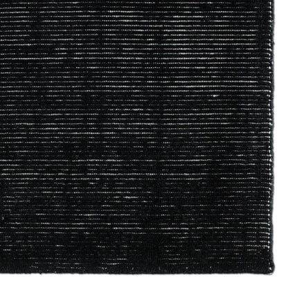 Brevin BRV11 Indoor/Outdoor Rug by Jaipur Living in black. Made from 100% pet yarn in a unique style.