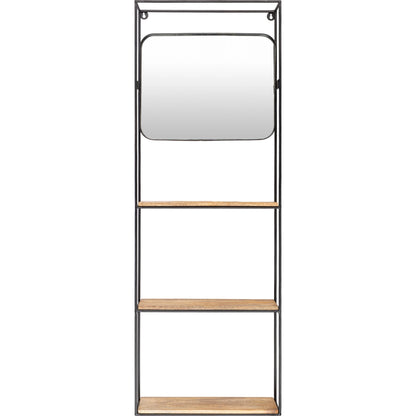 Bronx - 29192 by Surya in black and matte. Made from metal, manufactured wood, wood in a modern style.