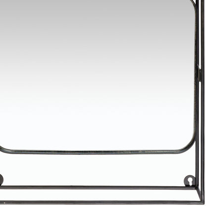 Bronx - 29192 by Surya in black and matte. Made from metal, manufactured wood, wood in a modern style.