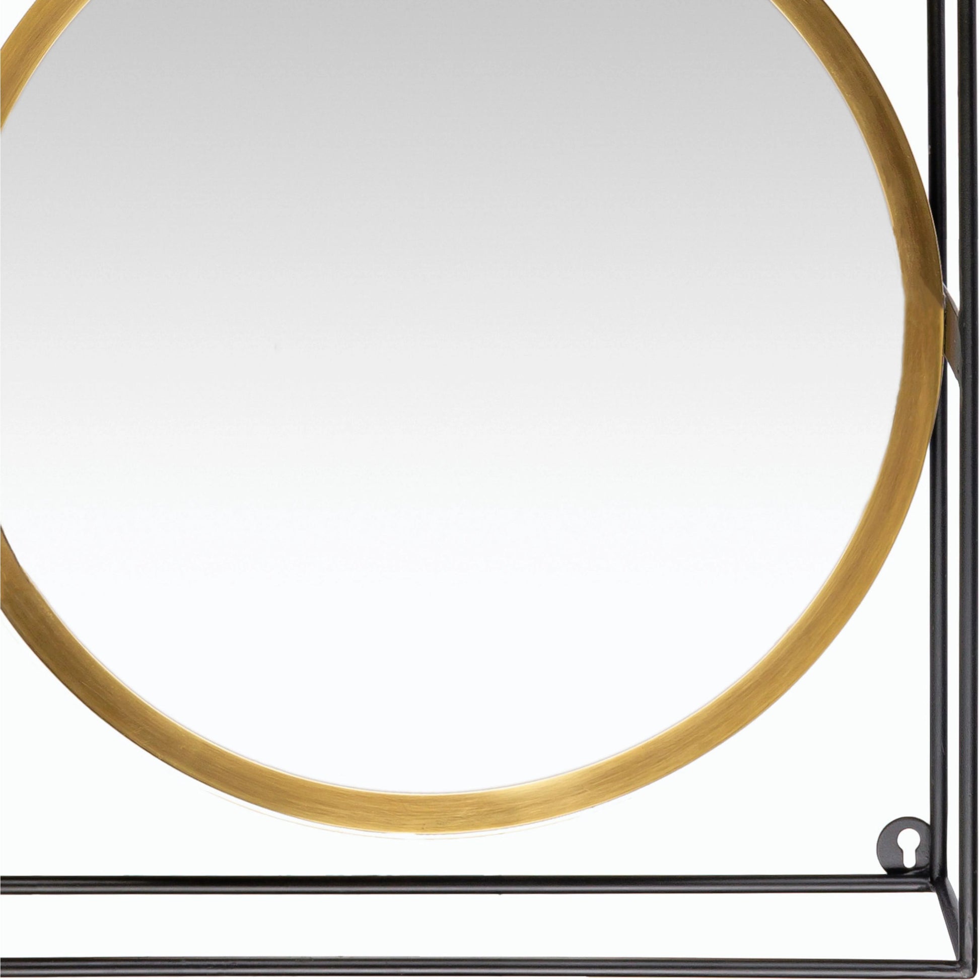 Bronx - 29193 by Surya in gold and antiqued. Made from metal, manufactured wood, wood in a modern style.