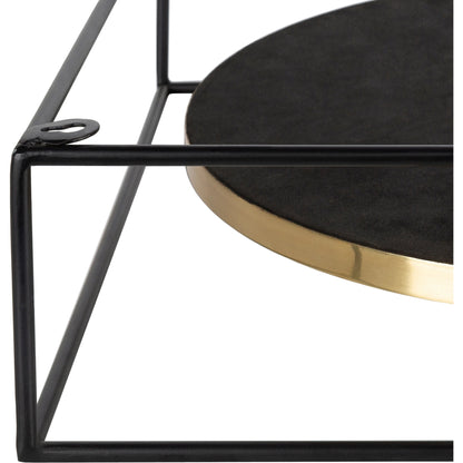 Bronx - 29193 by Surya in gold and antiqued. Made from metal, manufactured wood, wood in a modern style.