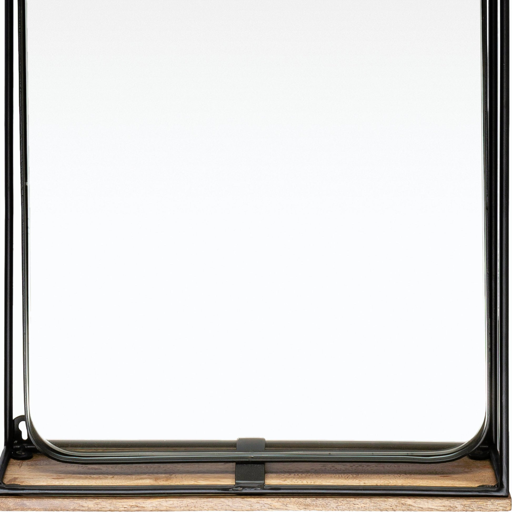 Bronx - 29194 by Surya in black and matte. Made from metal, manufactured wood, wood in a modern style.