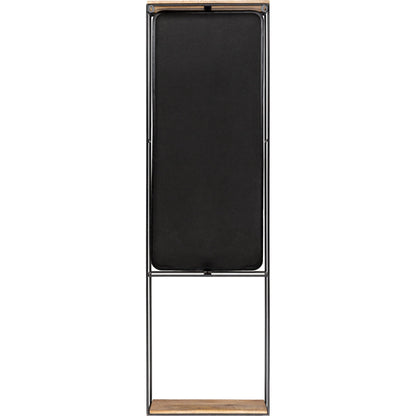 Bronx - 29194 by Surya in black and matte. Made from metal, manufactured wood, wood in a modern style.