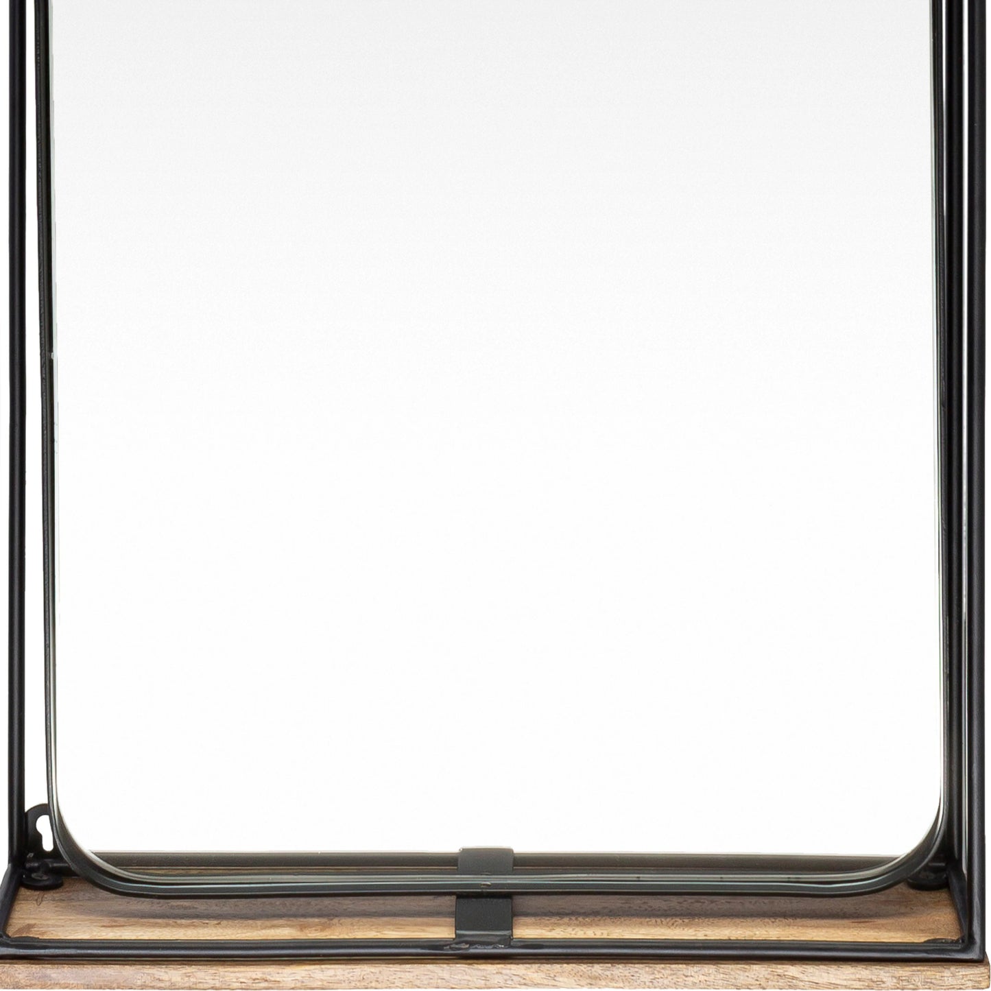 004 SI-1878203 | Closeup | Bronx - 29194 by Surya in black and matte. Made from metal, manufactured wood, wood in a modern style.