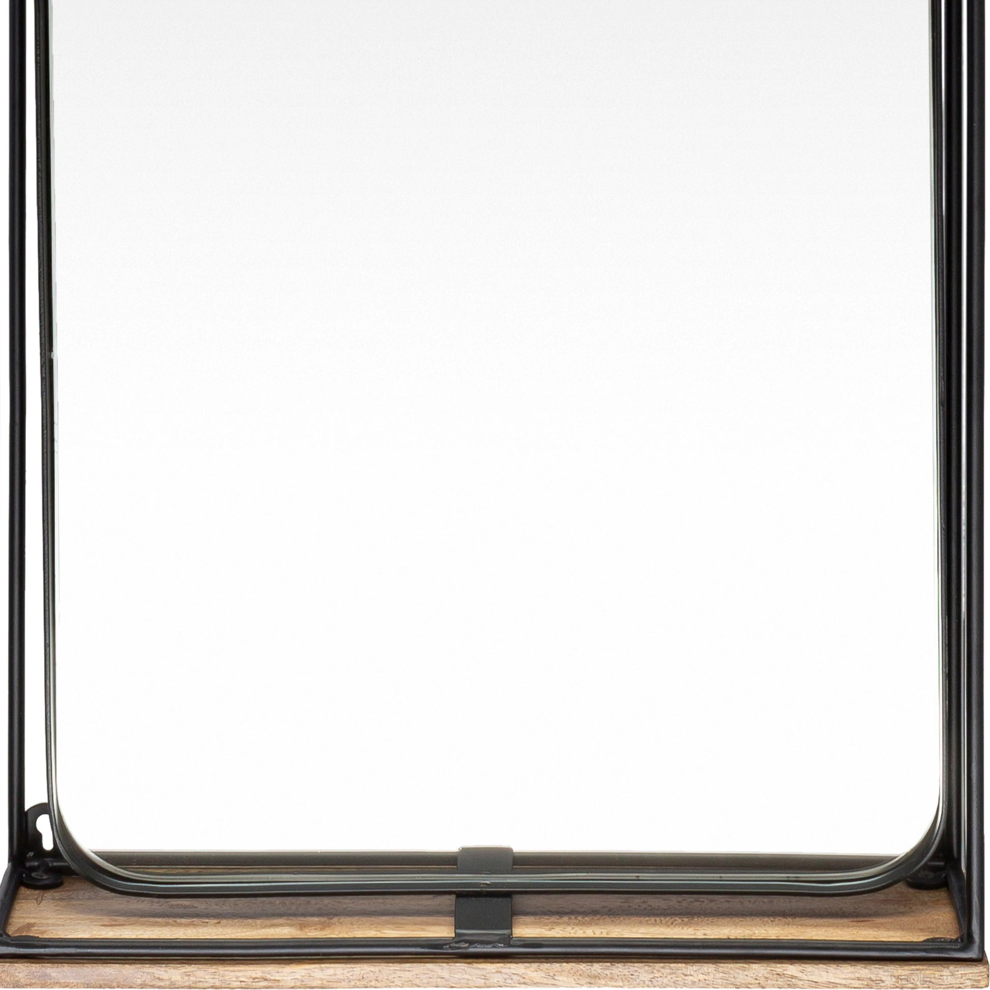 Bronx - 29194 by Surya in black and matte. Made from metal, manufactured wood, wood in a modern style.