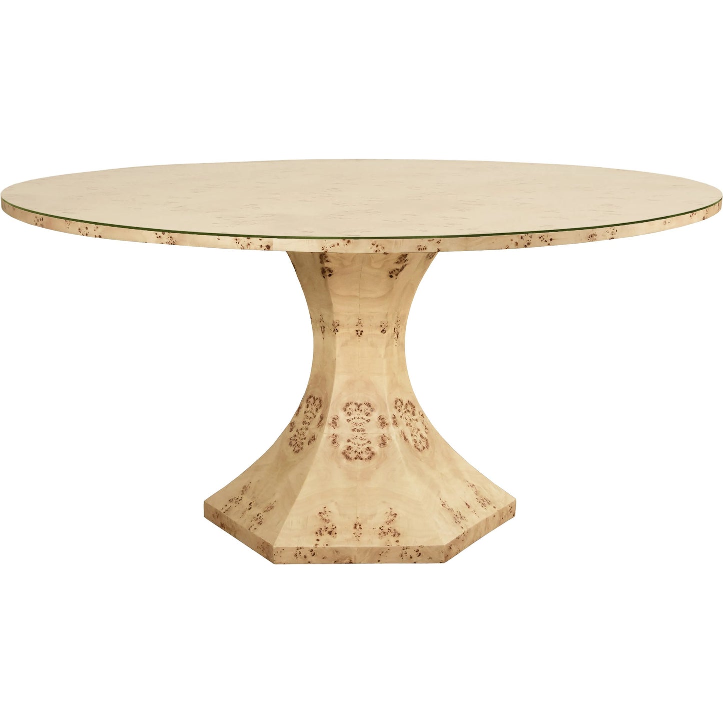 001 SI-2461261 | Primary Silo | Bryce Round Dining Table by Worlds Away. Made from unique in a modern style.
