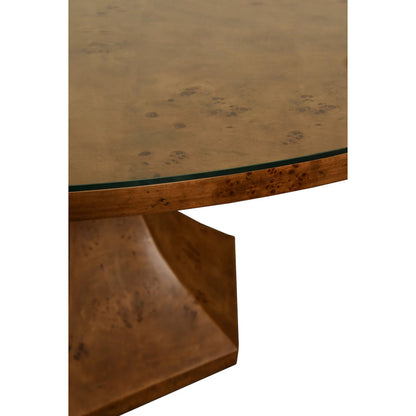 Bryce Round Dining Table by Worlds Away. Made from unique in a modern style.