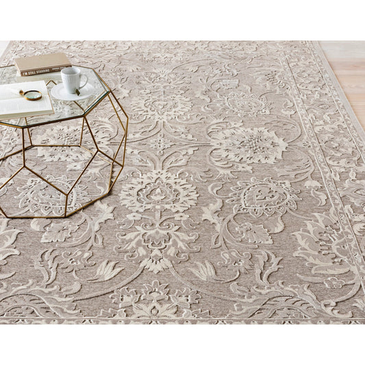 Basilica Rug - 1716 by Livabliss. Made from 60% viscose, 40% chenille in a unique style.