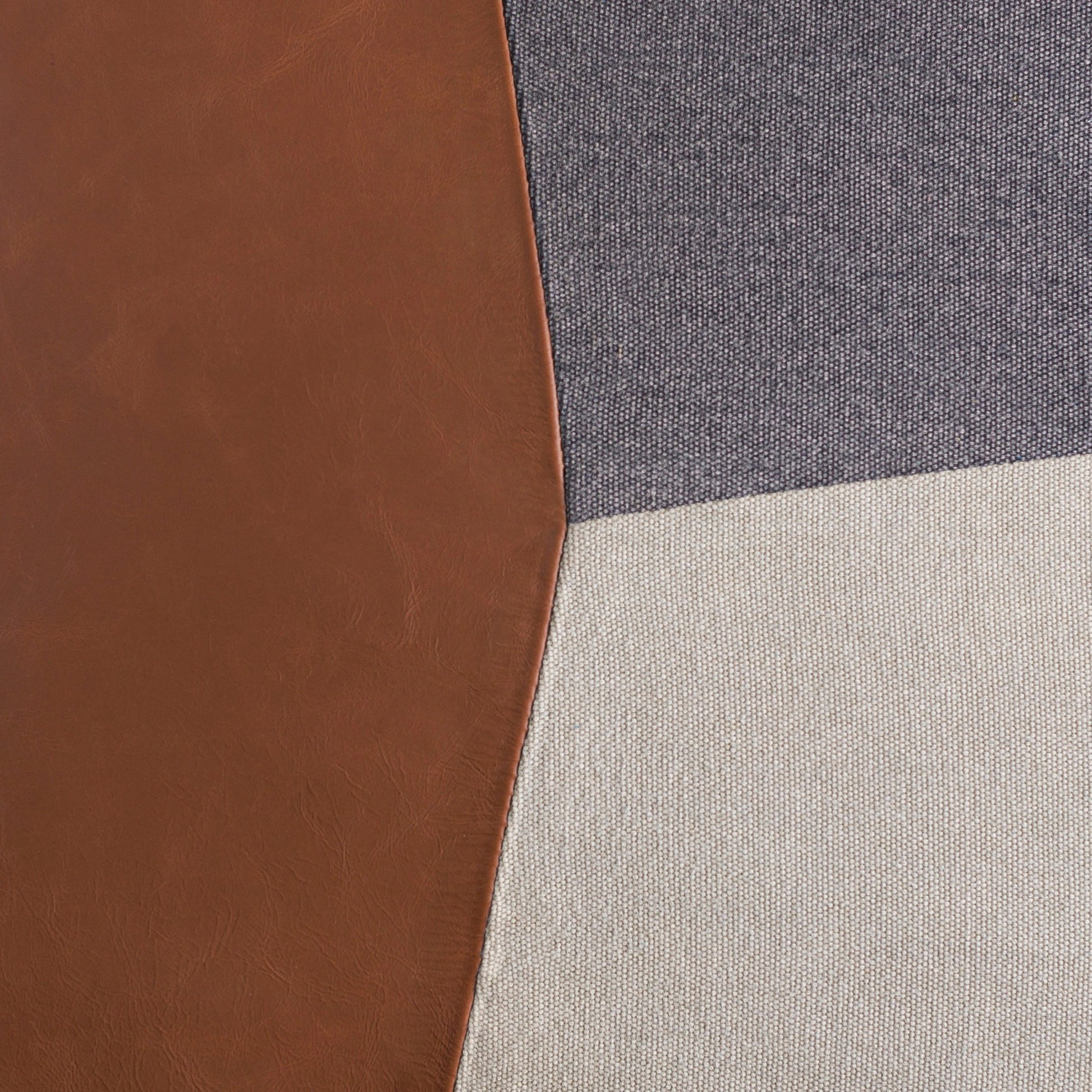 Branson Pillow - 30985 by Surya in dark brown, charcoal, tan. Made from 75% cotton, 25% leather, 100% cotton in a unique style.