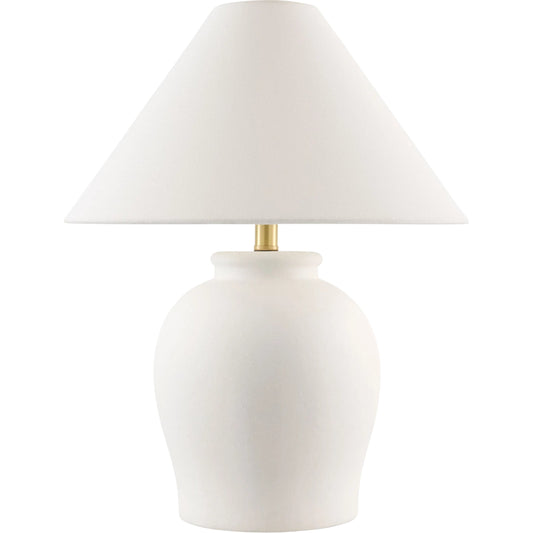 001 SI-2529859 | Primary Silo | Besson Accent Table Lamp by Livabliss in painted. Made from ceramic, linen, polyester in a unique style.