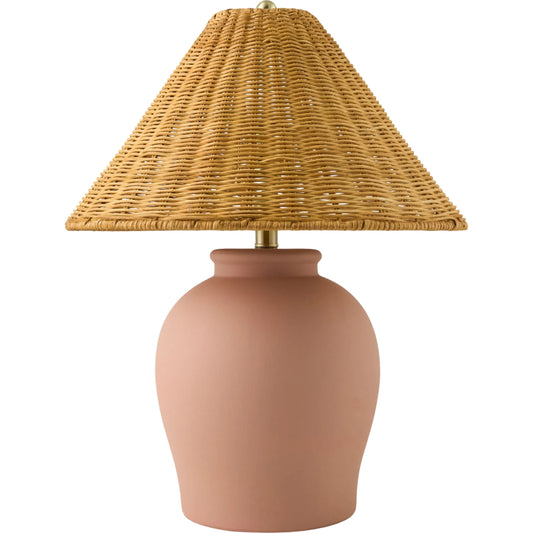 Besson Accent Table Lamp with Rattan Shade by Livabliss. Made from unique in a unique style.