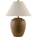 Bastillen Table Lamp by Livabliss. Made from ceramic, linen, iron in a modern style.