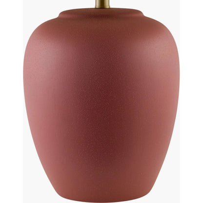 Bastillen Table Lamp by Livabliss. Made from ceramic, linen, iron in a modern style.