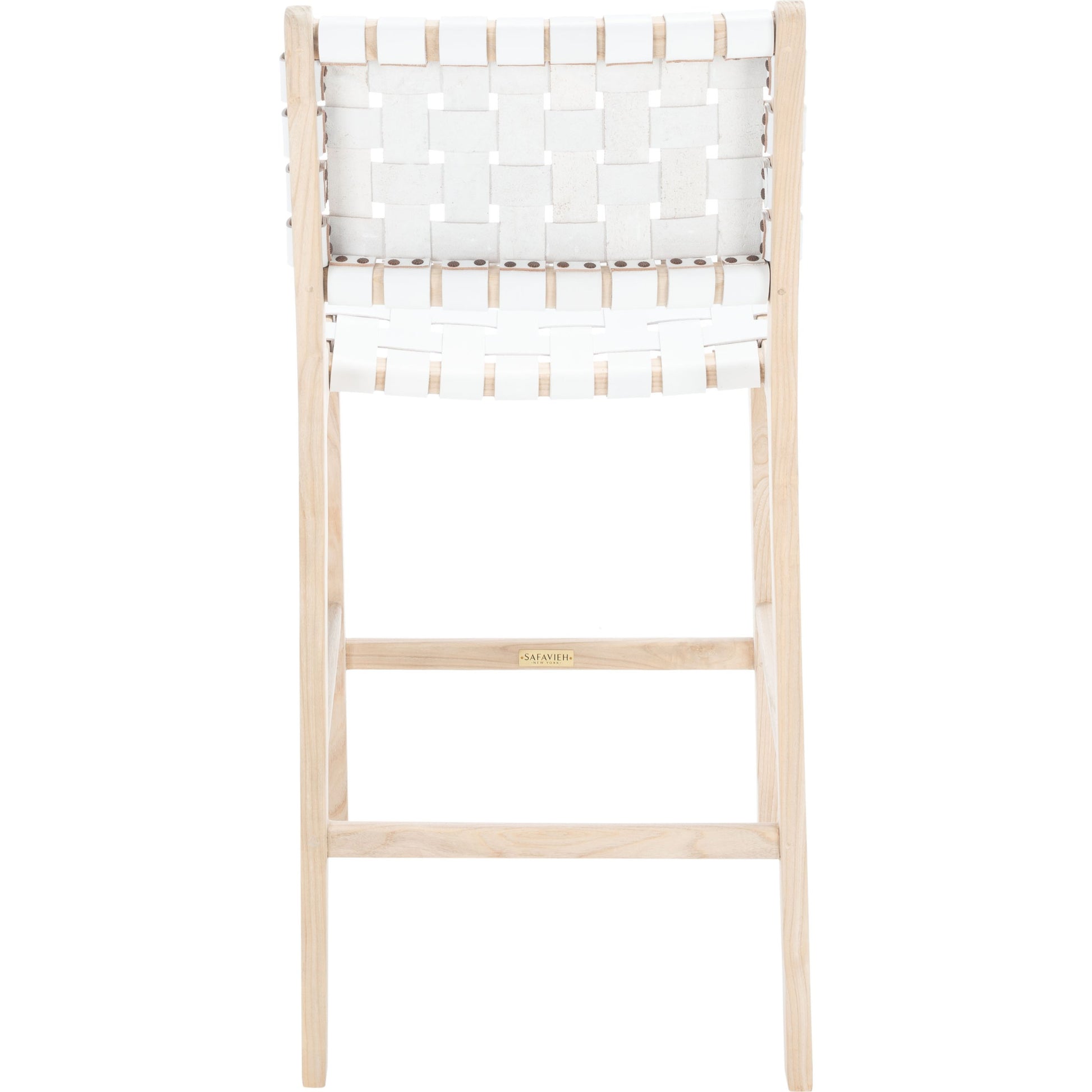 Androscoggin Counter Stool by HedgeApple Essentials. Made from sungkai 4 cm leather in a modern style.