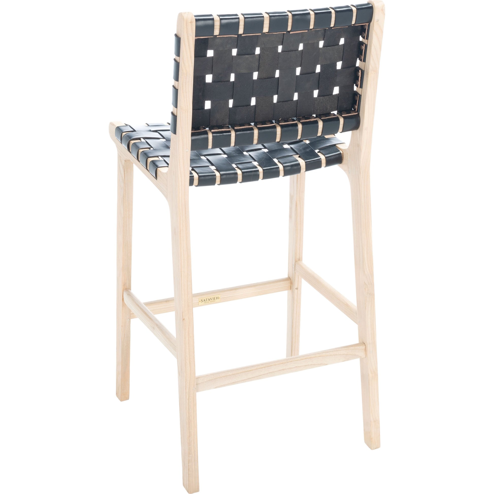 Androscoggin Counter Stool by HedgeApple Essentials. Made from sungkai 4 cm leather in a modern style.