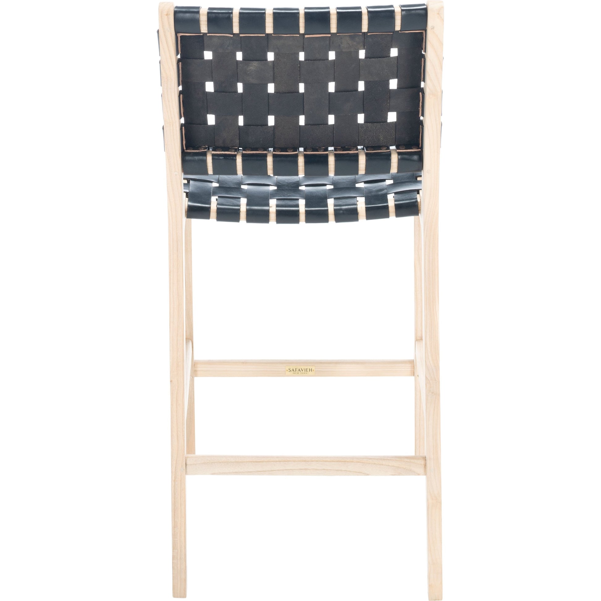 Androscoggin Counter Stool by HedgeApple Essentials. Made from sungkai 4 cm leather in a modern style.