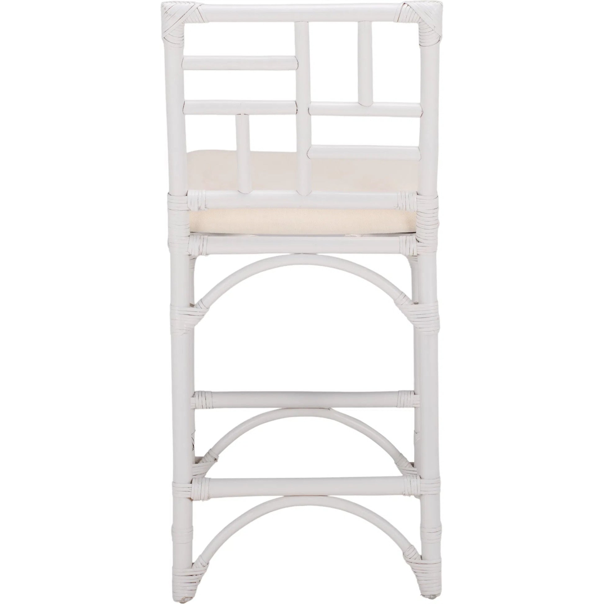 Dudley Barstool with Cushion by HedgeApple Essentials. Made from rattan, cotton, foam in a unique style.