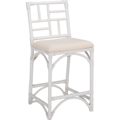 Dudley Barstool with Cushion by HedgeApple Essentials. Made from rattan, cotton, foam in a unique style.