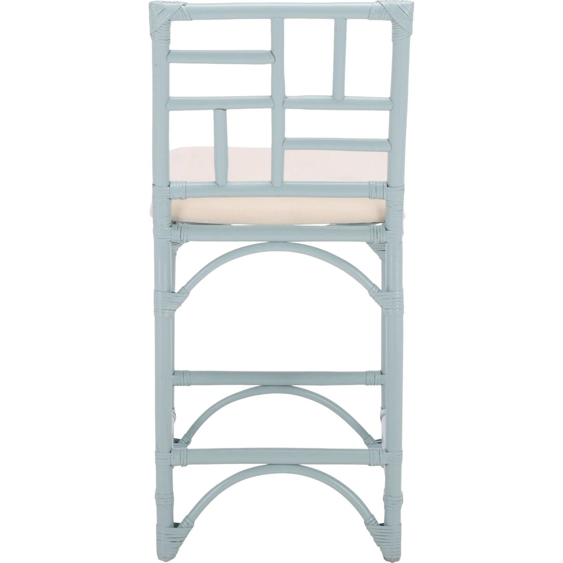 Dudley Barstool with Cushion by HedgeApple Essentials. Made from rattan, cotton, foam in a unique style.