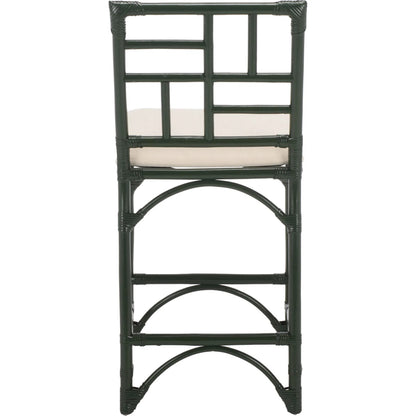 Dudley Barstool with Cushion by HedgeApple Essentials. Made from rattan, cotton, foam in a unique style.
