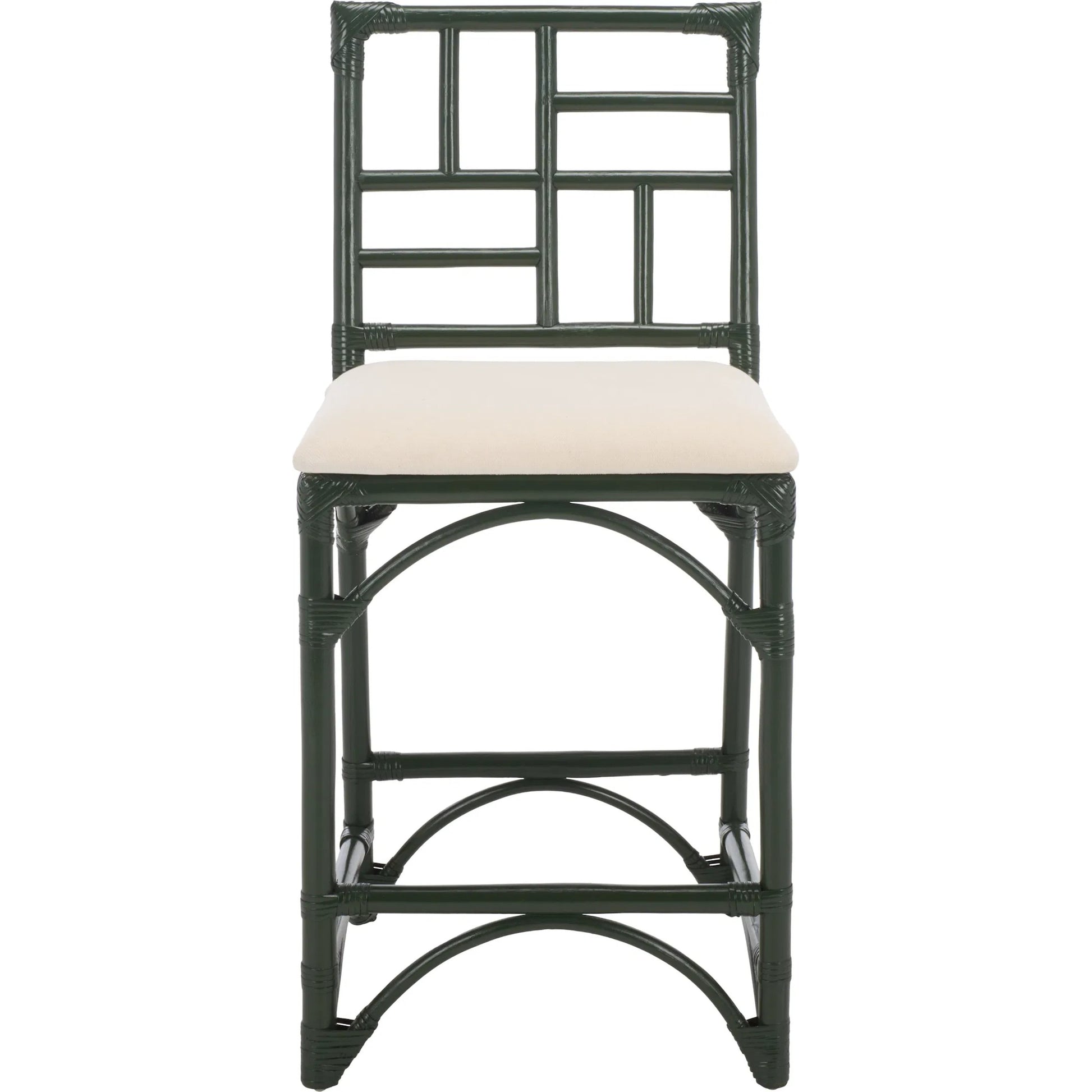 Dudley Barstool with Cushion by HedgeApple Essentials. Made from rattan, cotton, foam in a unique style.
