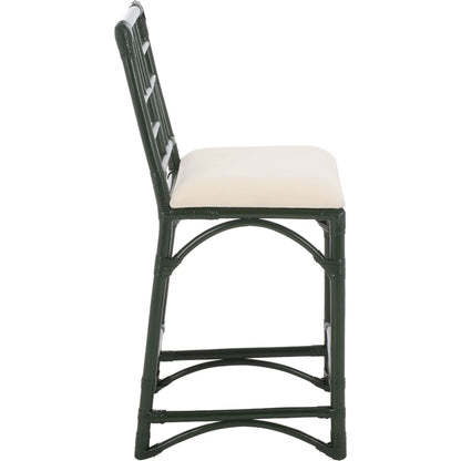 Dudley Barstool with Cushion by HedgeApple Essentials. Made from rattan, cotton, foam in a unique style.
