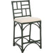 Dudley Barstool with Cushion by HedgeApple Essentials. Made from rattan, cotton, foam in a unique style.