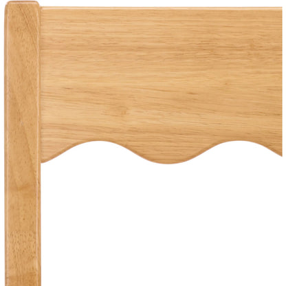 Newark Scallop Counter Stool by HedgeApple Essentials. Made from rubberwood in a unique style.