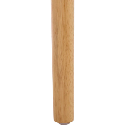 Newark Scallop Counter Stool by HedgeApple Essentials. Made from rubberwood in a unique style.