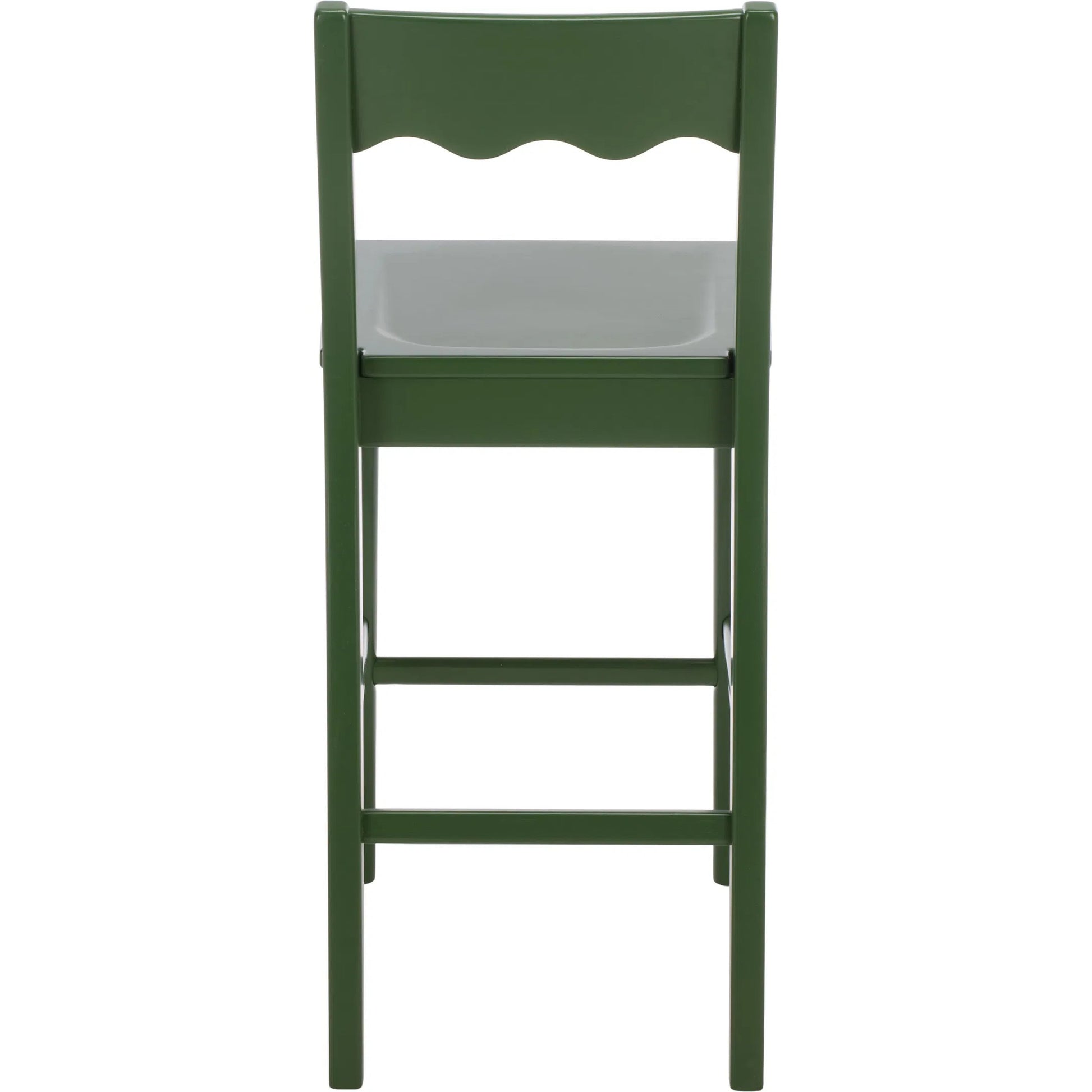 Newark Scallop Counter Stool by HedgeApple Essentials. Made from rubberwood in a unique style.