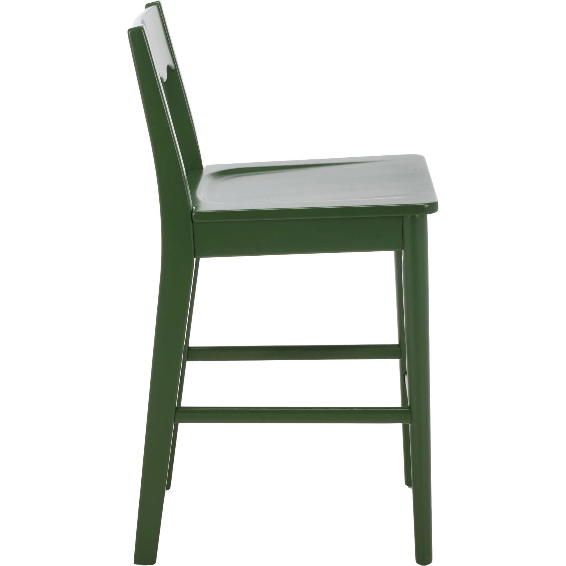 Newark Scallop Counter Stool by HedgeApple Essentials. Made from rubberwood in a unique style.