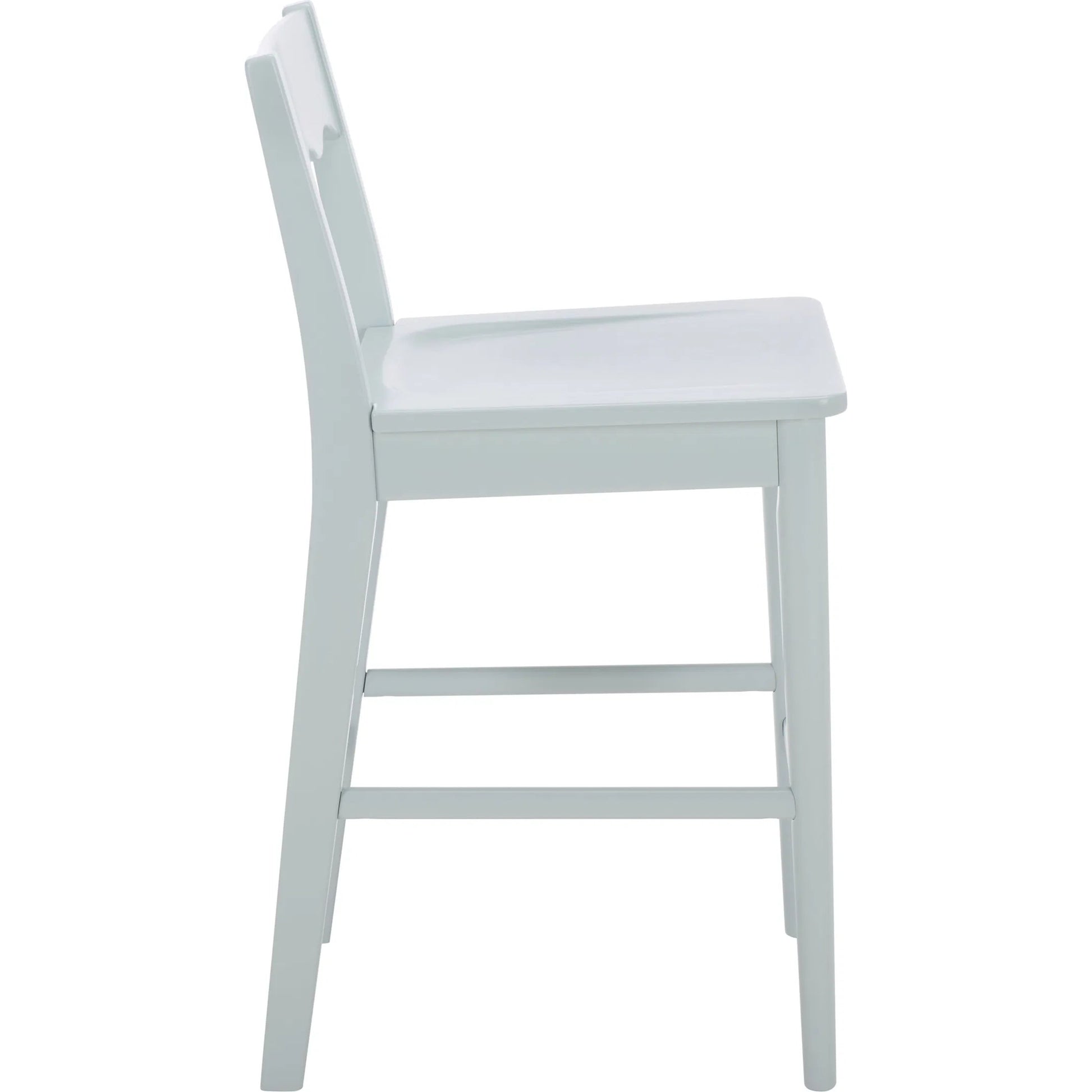 Newark Scallop Counter Stool by HedgeApple Essentials. Made from rubberwood in a unique style.