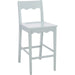 Newark Scallop Counter Stool by HedgeApple Essentials. Made from rubberwood in a unique style.
