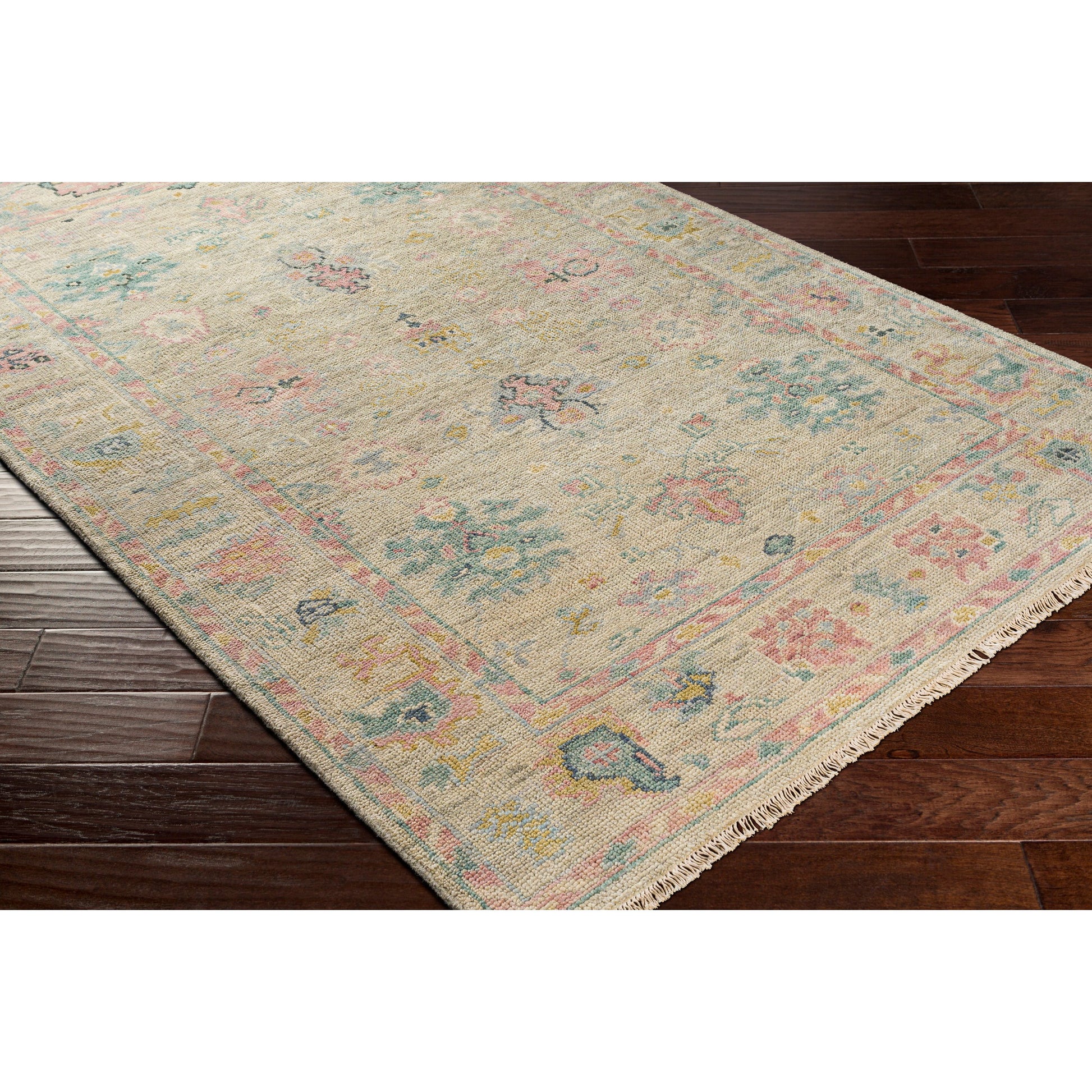Biscayne Rug - 25940 by Surya in dusty pink, light beige. Made from unique in a unique style.