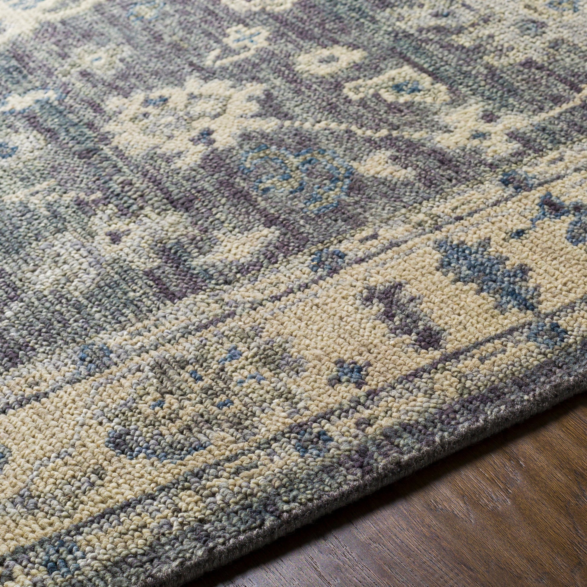 Biscayne Rug - 25942 by Surya in charcoal, black. Made from unique in a unique style.