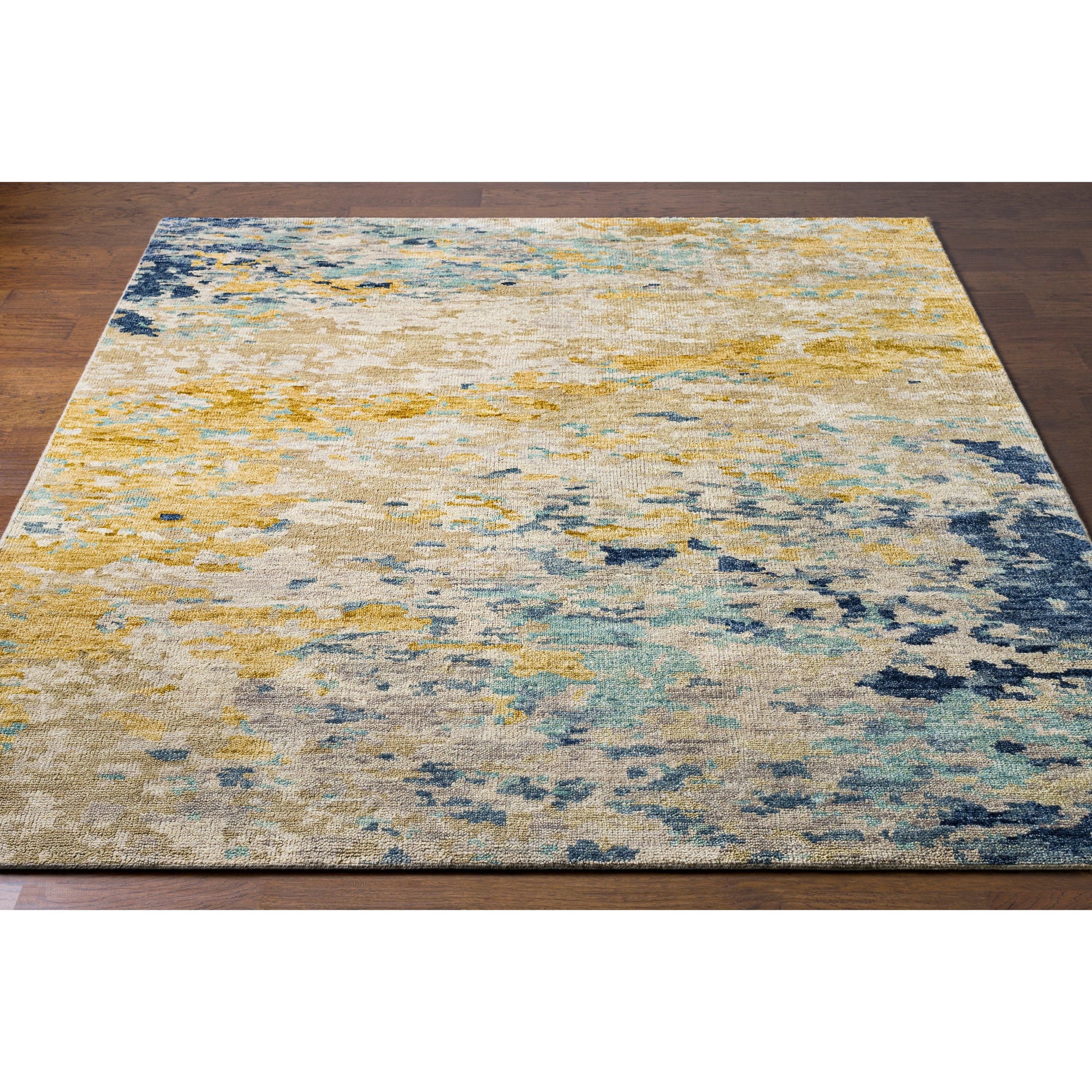 Biscayne Rug - 29394 by Surya in tan, mustard, beige. Made from 100% new zealand wool in a unique style.