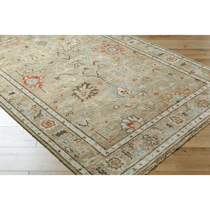 Biscayne Rug - 29591 by Surya in khaki, dark brown, butter. Made from 100% new zealand wool in a unique style.