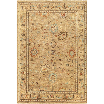Biscayne Rug - 29591 by Surya in khaki, dark brown, butter. Made from 100% new zealand wool in a unique style.