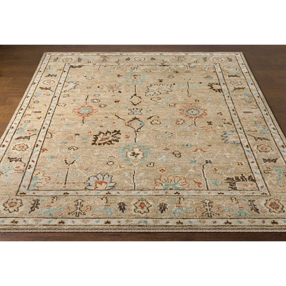 Biscayne Rug - 29591 by Surya in khaki, dark brown, butter. Made from 100% new zealand wool in a unique style.