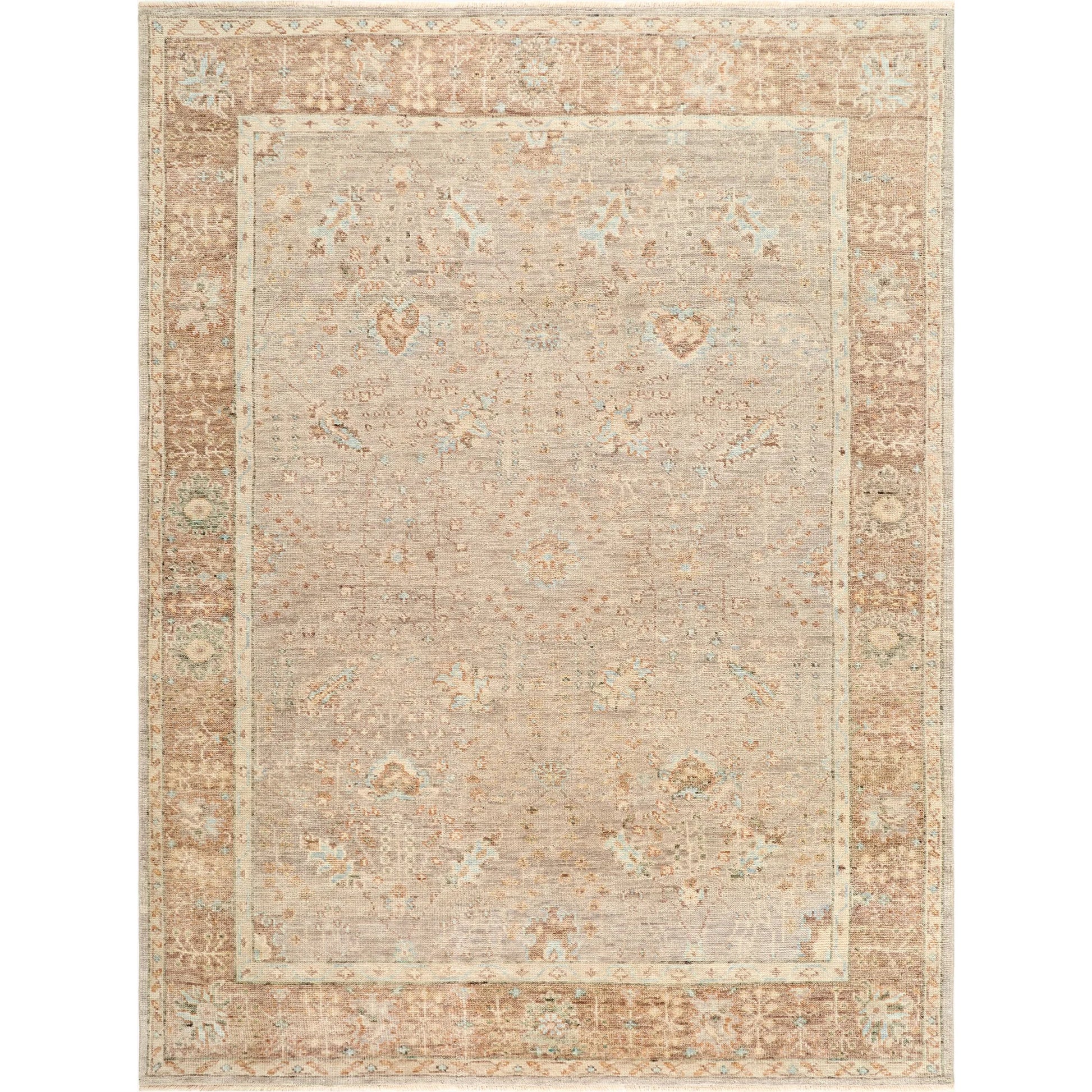 Biscayne BSY-2325 Rug by Surya in beige, taupe, ivory, sage, terracotta. Made from wool in a unique style.