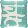 Teal, Light Gray / Down Feather