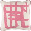 Light Gray, Hot Pink / Down Feather